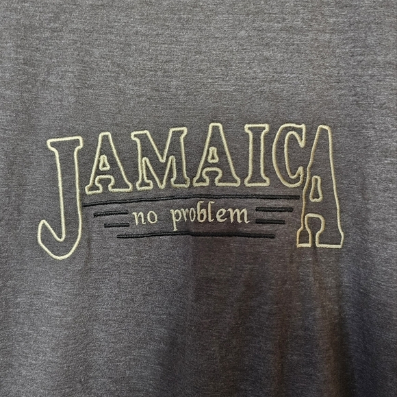 Vintage Tropix Jamaica No Probem Graphic Tee Size XL - Picture 6 of 6
